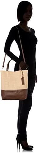 [マルコ マージ] トートバッグ 286300080025 レディース NATURALE/CIOCCOLATO [並行輸入品]