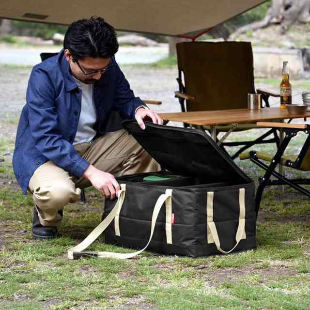 アウトドア ツールボックス Lサイズ 63L バッグ 折りたたみ 道具入れ 小物入れ トランク ボックス キャンプ 用具 収納 仕切り おしゃれ  の通販はau PAY マーケット - マックスシェアー