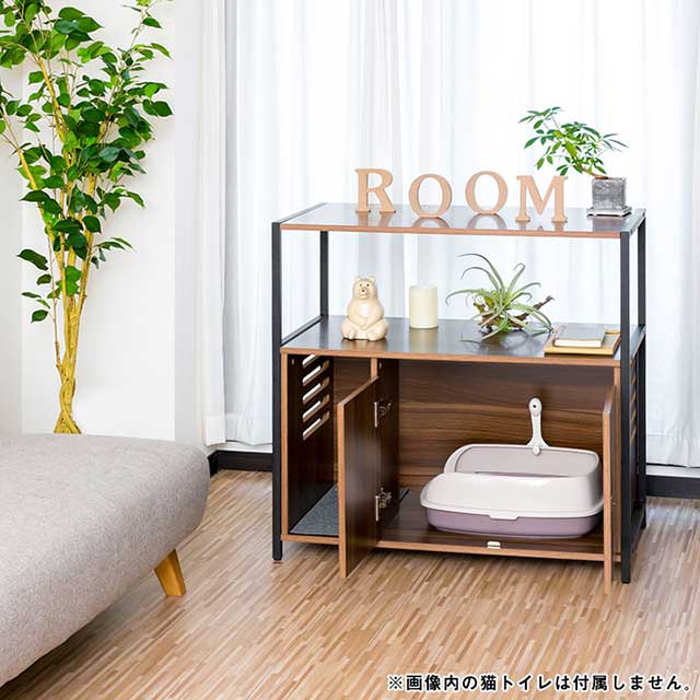 トイレ カバー 棚付き 隠す トイレカバー レストルーム 収納 家具 おしゃれ キャット 猫トイレ 猫用 トイレ収納 隠せる トレイスペース の通販はau Pay マーケット マックスシェアー