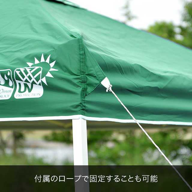ポータブルタープ テント タープ 1.8m×1.8m 頑丈 スチール 180cm ポータブルタープ テント タープ 1.8m×1.8m 頑丈 スチール 180cm