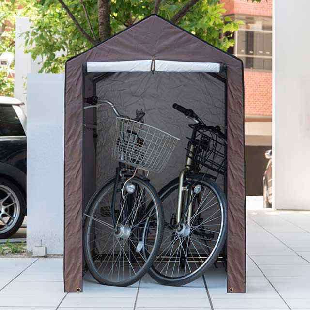 自転車置き場 1台 2台 サイクルパーキング Uvカット 遮熱 耐水加工 自転車収納 屋外 保管 雨よけ 雨除け ホコリ 収納庫 駐輪場 自転車 の通販はau Pay マーケット マックスシェアー