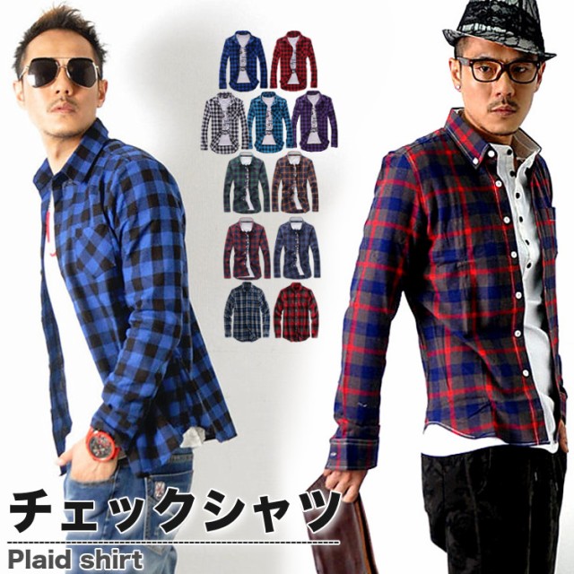 全品送料無料 半袖 長袖 シャツ メンズ トップス ブロックチェック 柄 14色 Ts3 M便の通販はau Pay マーケット ｃｈｅ ｎｋｍｒ