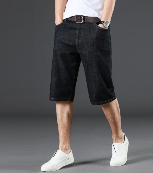 038 メンズ7分丈デニムパンツ ハーフパンツ夏カジュアル半ズボン七分丈ジーンズ男性ジーパン ロールアップ カプリパンツの通販はau Pay マーケット Hhcストア