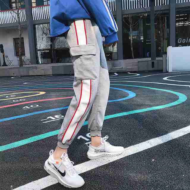 メンズファッション 部屋著 ゆるサイズ スウェットパンツ グレー