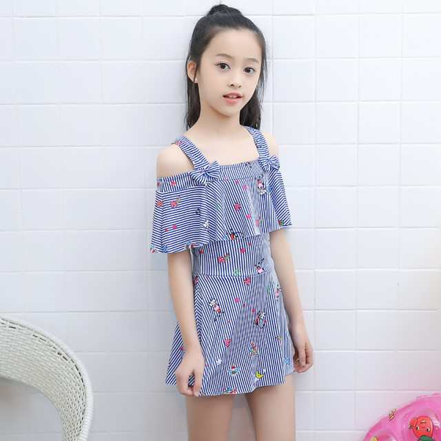 子供 水著 ワンピース水著 サロペット キッズ 水著 女の子 スイムウェア フリル 可愛い 子供 こども ジュニア 女児 女子の通販はau Pay マーケット Canna