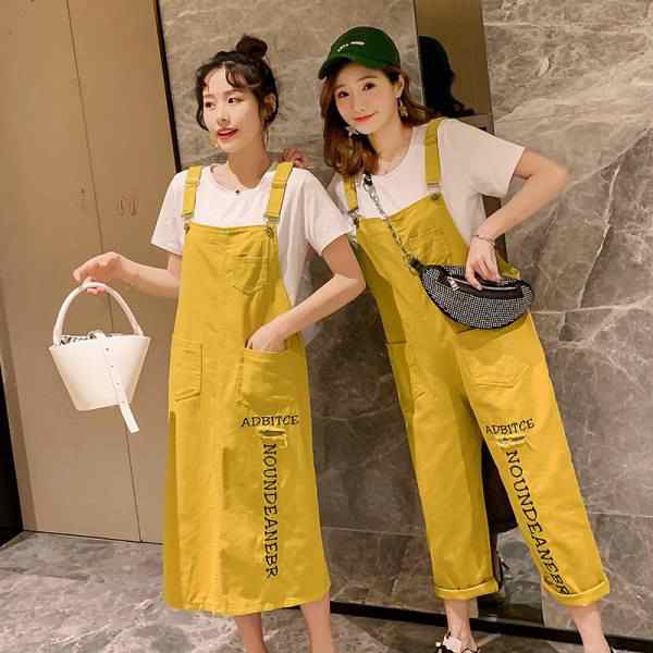 セットアップ レディース 少女 清楚系 上下セット 夏 つりズボン スカート ファッション 2点セット カジュアル カレッジ Nz38の通販はau Pay マーケット Global Shop
