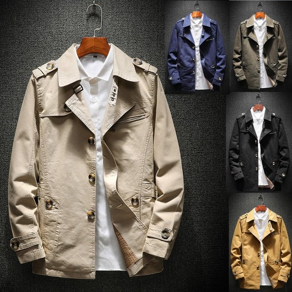 秋新作 スプリングコート メンズ コーチジャケット チェスターコート アウタージャケット トレンチ ミドル丈 春服 アウター 通勤 新の通販はau Pay マーケット ツヨシスタイル