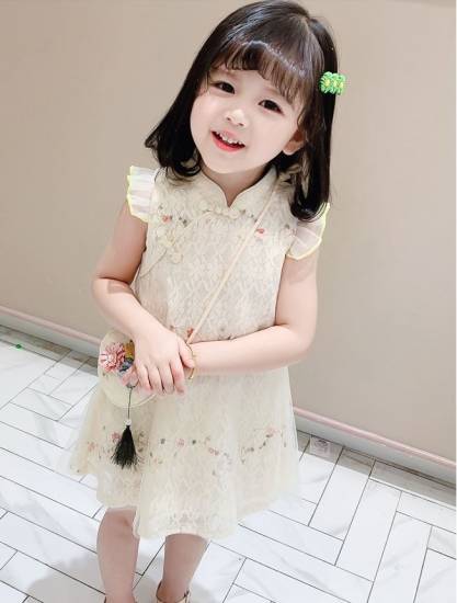 子供服 ワンピース 夏ワンピ チャイナドレス 春 キッズ服 フリル袖 チャイナカラー ベビー服 女の子 ワンピース かわいい 幼児服 の通販はau Pay マーケット Hhcストア