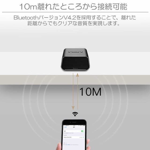 スピーカー ワイヤレス Bluetooth スピーカー Iphone 重低音 ポータブル ブルートゥース 車 スマホ 10時間連続再生の通販はau Pay マーケット サーフトリップ