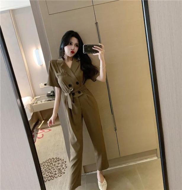 パンツドレス ドレス パンツ ジャンプスーツ レディース 黒 袖あり シンプル かっこいい 結婚式 お呼ばれ パーティードレス パンツ アンの通販はau Pay マーケット ツヨシスタイル