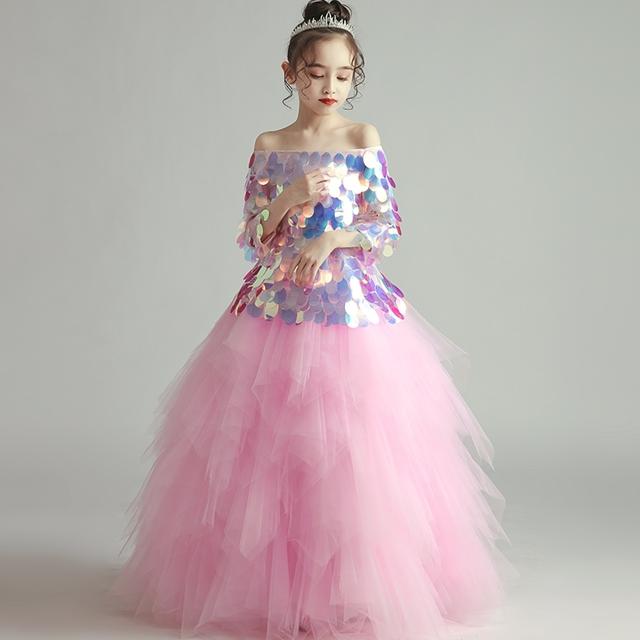 子供 ドレス ロング マキシ丈 プリンセス 大人っぽい ピンク おしゃれ キッズドレス ピアノ 発表会 女の子 ドレス 子ども 結婚式 フォーの通販はau Pay マーケット ツヨシスタイル