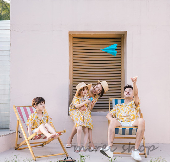 ペアルック 親子ペア 親子 アロハワンピース 親子お揃い アロハシャツ キッズ アロハシャツ 親子コーデ 結婚式 キッズ 901 メンズ の通販はau Pay マーケット Hhcストア