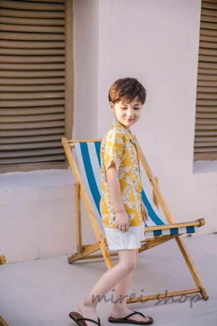 ペアルック 親子ペア 親子 アロハワンピース 親子お揃い アロハシャツ キッズ アロハシャツ 親子コーデ 結婚式 キッズ 901 メンズ の通販はau Pay マーケット Hhcストア