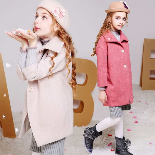 子供コート 女の子 ダッフルコート アウター 韓国風 キッズ用 秋冬 子供コート 女の子 ダッフルコート アウター 韓国風 キッズ用 秋冬