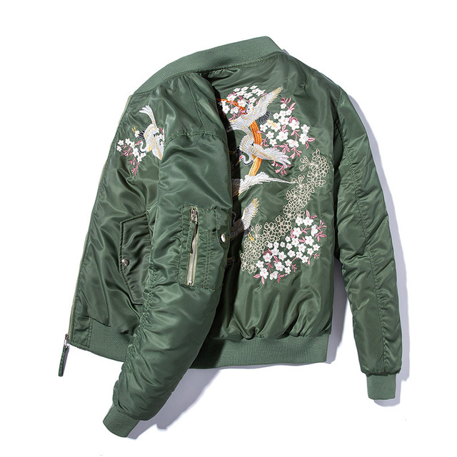 スタジャン 野球服 メンズ ジャケット 刺繍 鶴柄 スリム スカジャン スポーツ おしゃれ カジュアル トレーナー 運動着 春秋 おしゃれの通販はau Pay マーケット ツヨシスタイル