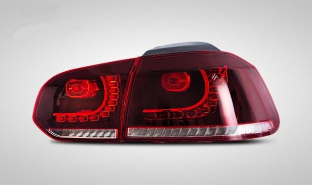 RSU製 フォルクスワーゲン GOLF ゴルフ6 5K Mk6 GTI ゴルフR LEDテールライト テールランプ シーケンシャルウィンカー