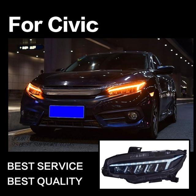 AOKEDING ホンダ シビック FC1 FK7 L15B L15C LEDヘッドライト