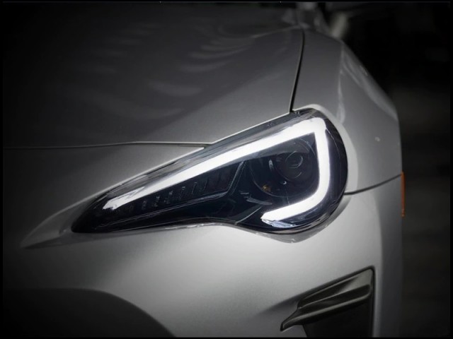 AOKEDING製 スバル BRZ ZC6 FA20 LEDヘッドライト シーケンシャルウィンカー クリア