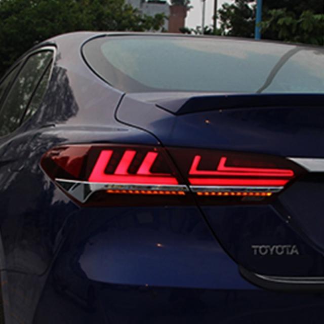 RSU製 トヨタ 70系 カムリ A25A-FXS '17-'19 LEDテールライト テールランプ シーケンシャルウィンカー レッド 3の通販は