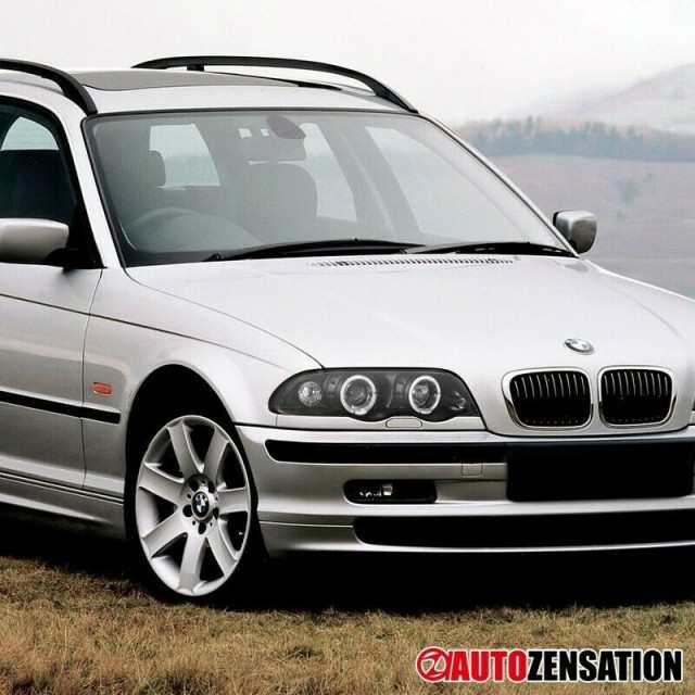 Autozensation製 BMW 3シリーズ E46 '99-'01 LEDヘッドライト クリア・ブラック