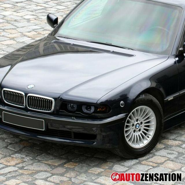 Autozensation製 BMW 7シリーズ E38 '95-'01 LEDヘッドライト スモーク・ブラックの通販は