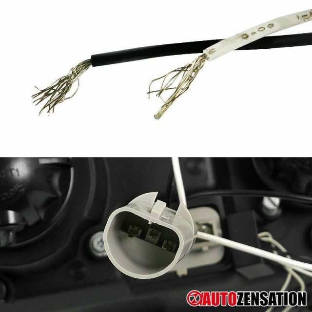 Autozensation製 フォルクスワーゲン ゴルフ Mk3 '93-'98 ヘッドライト ブラック