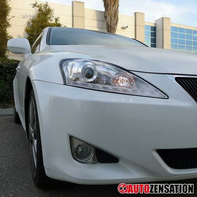 Autozensation製 レクサス IS250 IS350 '06-'09 LEDヘッドライト クリア・クロームの通販は 56,742円