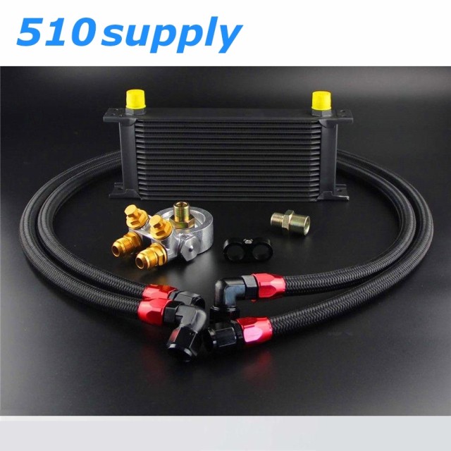 セリカ ST205 3S-GTE 16段 オイルクーラー CSKS 汎用 type3 ブラック