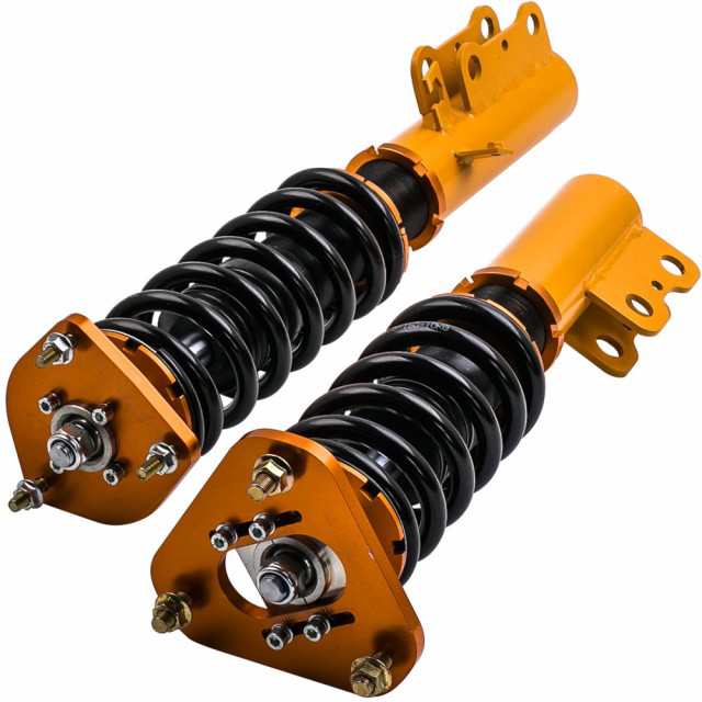 Maxpeedingrods トヨタ セリカ ST180 GT GTS 90-93 全長調整式 車高調 サスペンション イエローの通販は