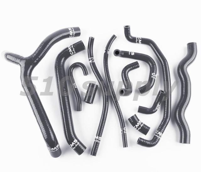 選べるカラー CMS製 ホンダ VFR800 RC46 RC46E '02-'14 ラジエターホース クーラントホース ブラックの通販は 19,305円