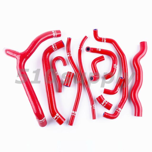選べるカラー CMS製 ホンダ VFR800 RC46 RC46E '02-'14 ラジエターホース クーラントホース レッドの通販は 18,018円