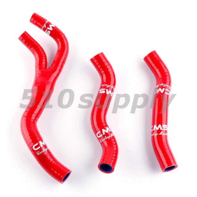 CMS製 ホンダ CRF250R ME10 '16-'17 ラジエターホース クーラントホース レッド 2の通販は 11,220円