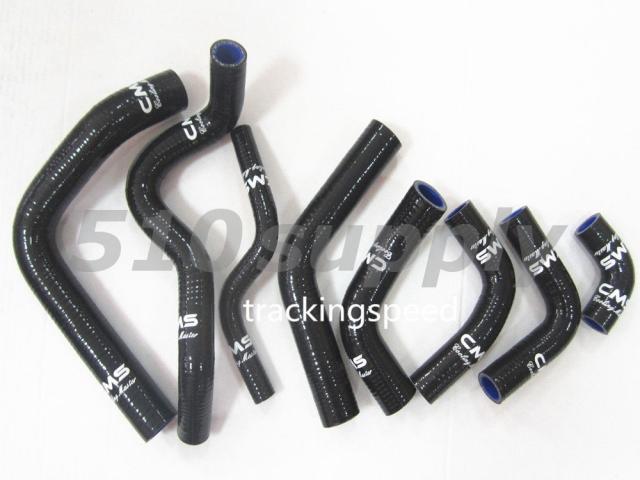 CMS製 DUCATI ドゥカティ 998 S '02-'04 ラジエターホース クーラントホース ブラックの通販は