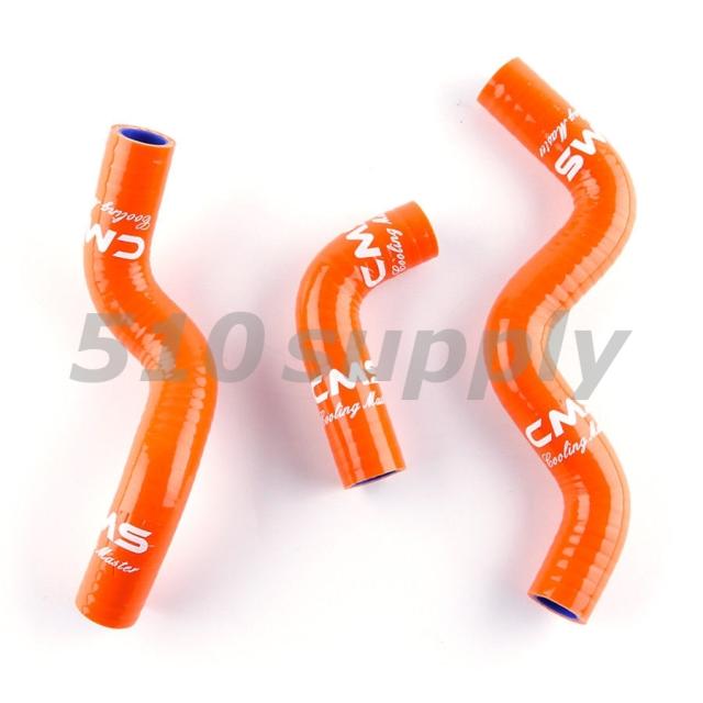 CMS製 KTM 50SX '01-'08 ラジエターホース クーラントホース レッド