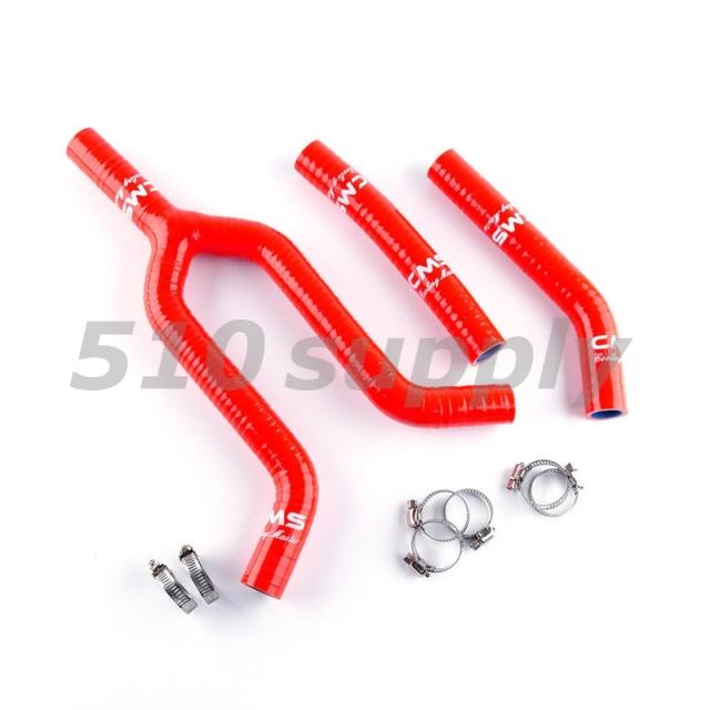 CMS製 KTM 125EXC '98-'02 ラジエターホース クーラントホース レッドの通販は