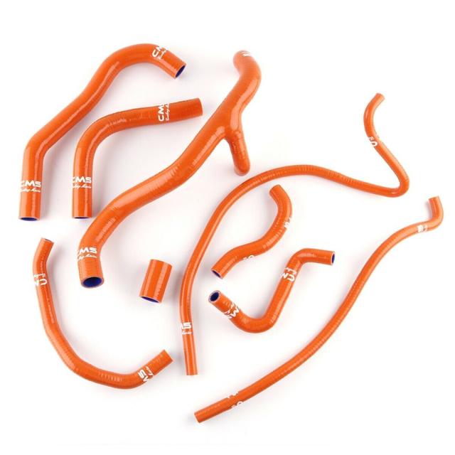 CBR600RR PC40 ラジエターホース ホンダ PC40E '07-'17 クーラントホース CMS製 オレンジの通販は 18,728円
