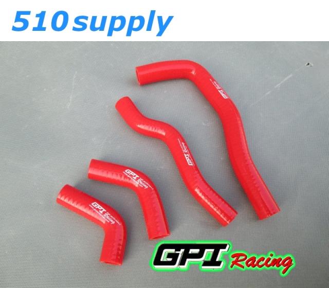 GPI製 ホンダ CRF450X PE06 '05-'16 ラジエターホース クーラントホース レッドの通販は 8,239円