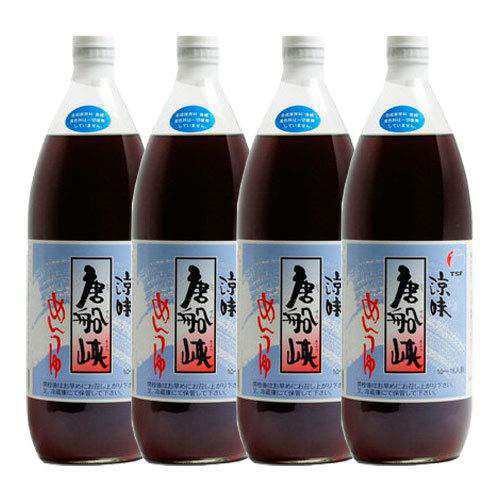唐船峡 めんつゆ 鹿児島 まとめ買い 1リットル (x 4)の通販は