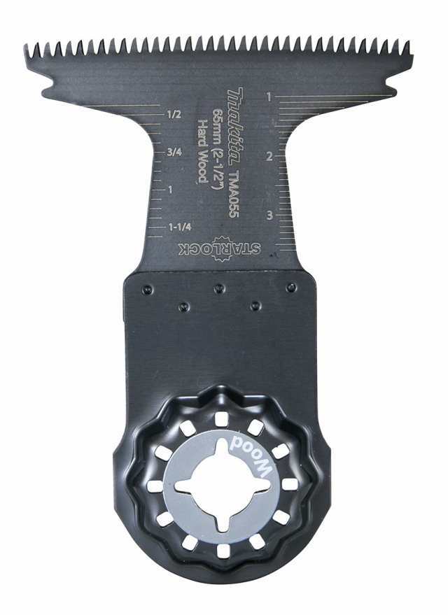 マキタ マルチツール用カットソー 木材硬質用 幅65mm×40mmバイメタル刃5枚入 TMA055BIM(A-65517)の通販は 12,970円