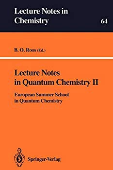 Lecture Notes in Quantum Chemistry Ii: European Summer School In Quant(未使用 未開封の中古品)の通販は 30,508円
