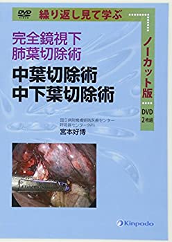 完全鏡視下肺葉切除術 中葉切除術 中下葉切除術(中古品)