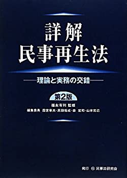 詳解 民事再生法—理論と実務の交錯(未使用 未開封の中古品)