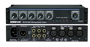 中古品】SHURE ミキサー SCM268(中古品) 【公式通販】