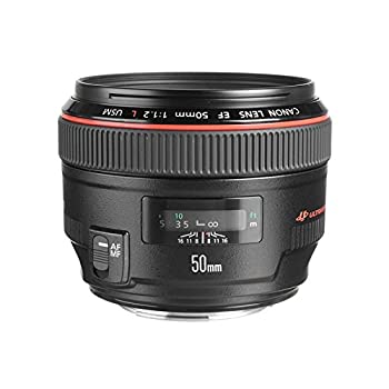 Canon 単焦点標準レンズ EF50mm F1.2L USM フルサイズ対応(中古品)