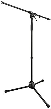 【未使用 中古品】K&M ブーム式マイクスタンド (21020B) 高さ :900/1,605mm 黒 ST-210/2B(中古品)の通販は