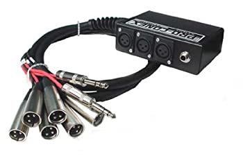 【未使用 中古品】Hosa SH-6X2-50 15m 一体型ライブ用マルチケーブル(中古品)