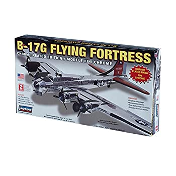 【未使用 中古品】リンドバーグ 1/64 B-17 フライングフォートレス メッキ版 LIN70514(中古品)
