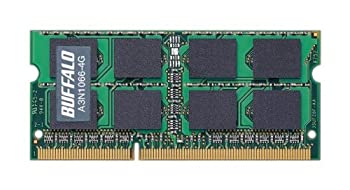 【中古品】BUFFALO PC3-8500(DDR3-1066)対応 204Pin用 DDR3 SDRAM S.O.DIMM for Mac A(中古品)