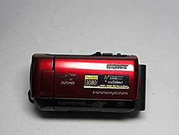 【中古品】ソニー SONY デジタルHDビデオカメラレコーダー ハンディーカム CX120 レッ(中古品)の通販は