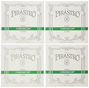 【未使用 中古品】PIRASTRO CHROMCOR クロムコア 4/4バイオリン弦セット 319020(中古品)の通販は 10,202円